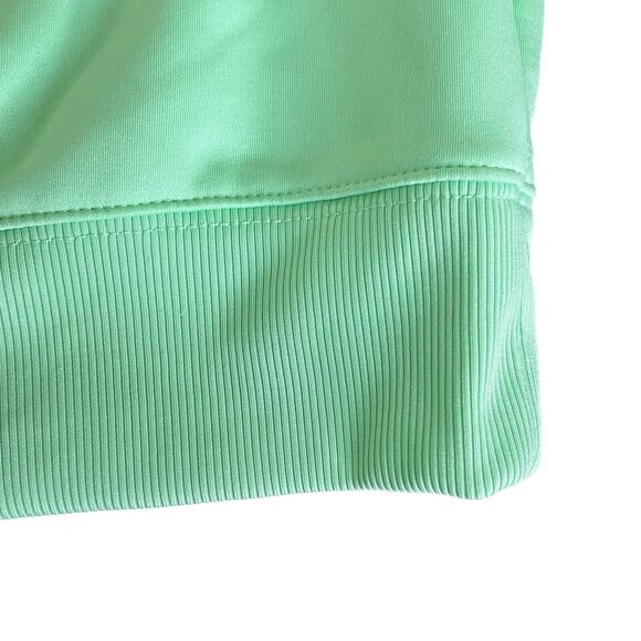 Nike Dri-Fit 1/4 Zip Mint Green Sweatshirt M Fleece Lined Nike Logo - Picture 11 of 13